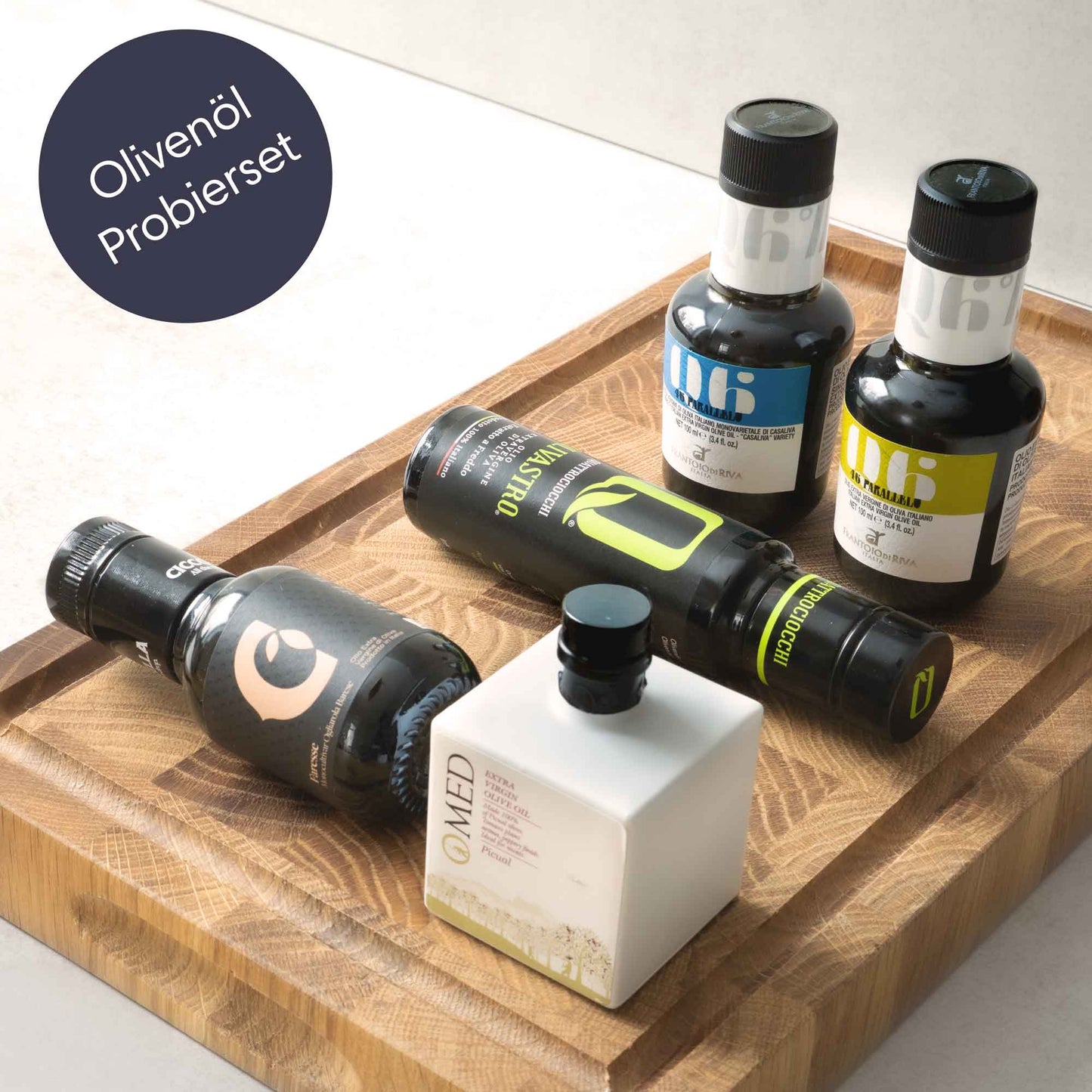 Olivenöl-Probierset "Genussvolle Entdeckung"