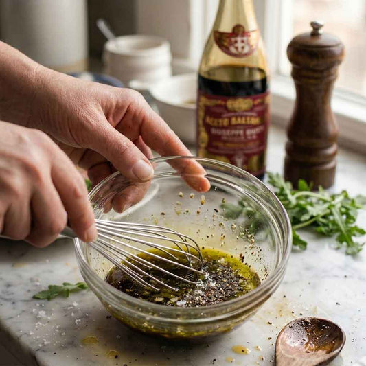 Vinaigrette selber machen: So gelingt das Dressing perfekt