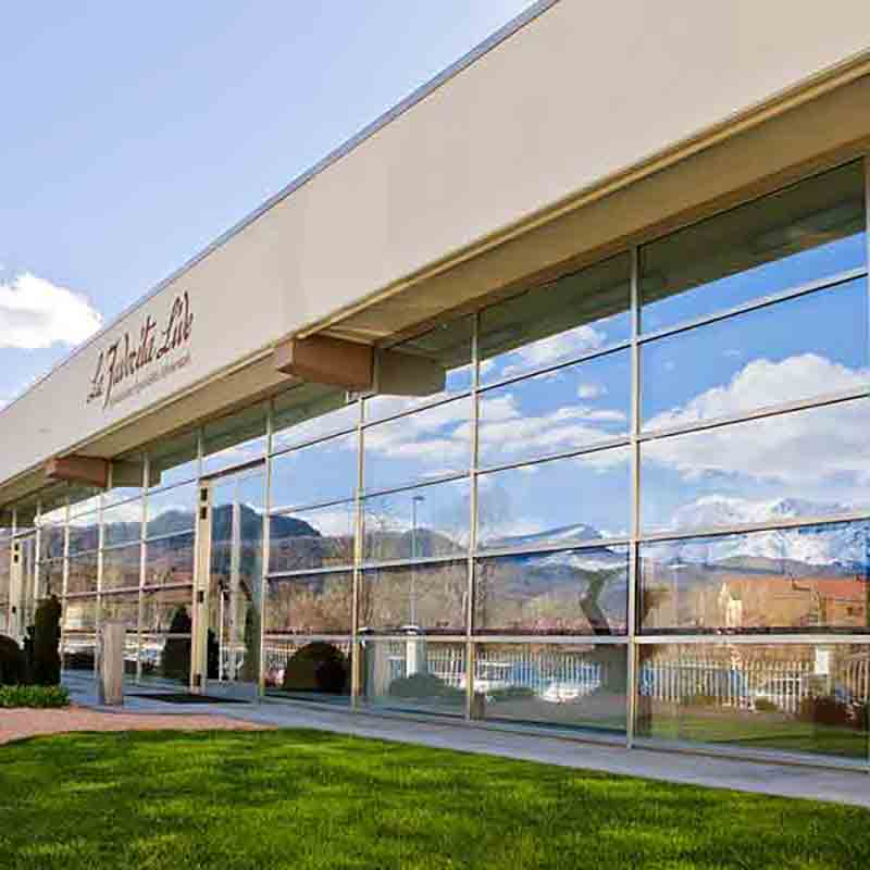 Produktionsgebäude bei Cuneo