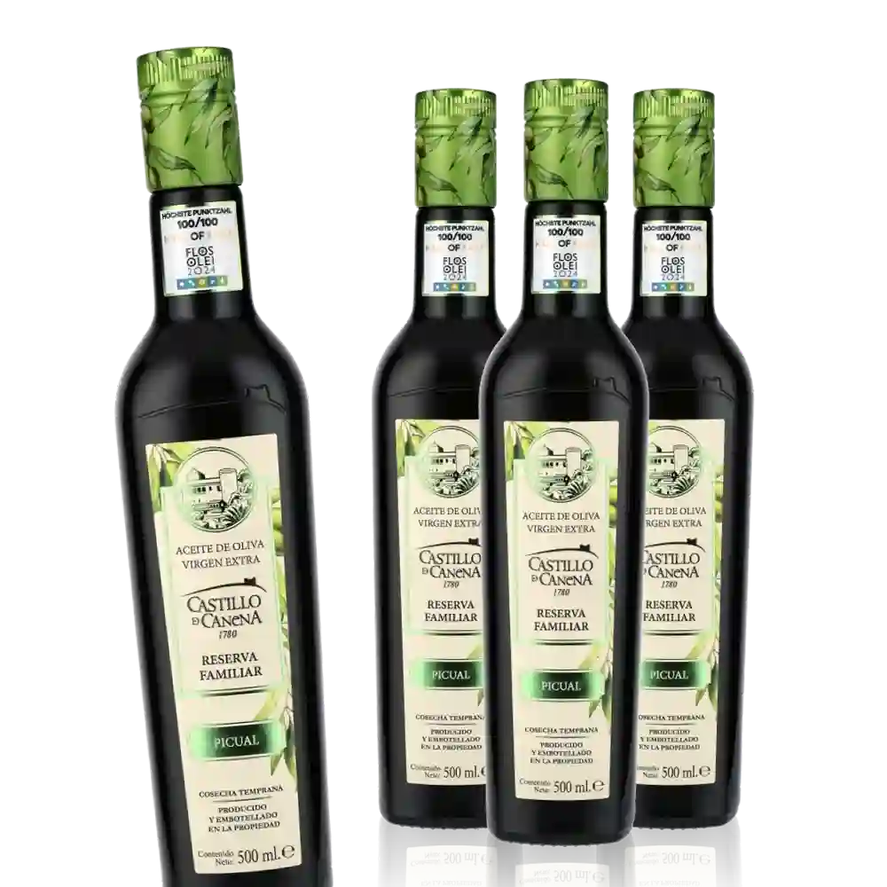 4 x Castillo de Canena Picual 500 ml