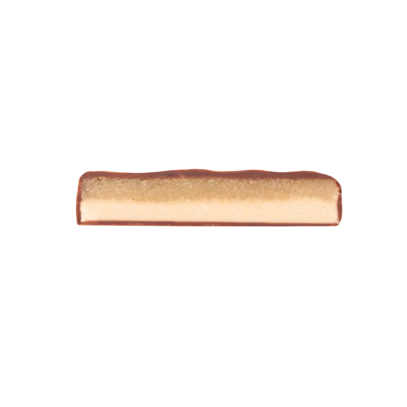 Marzipan-Mandeln im Querschnitt.