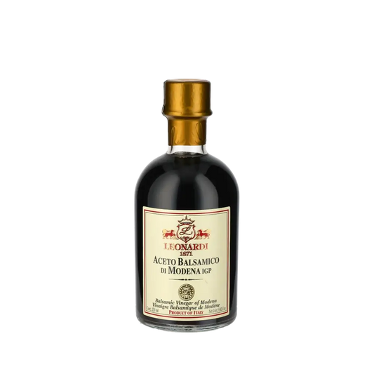 Flasche Leonardi Aceto Balsamico di Modena IGP.