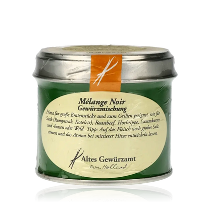 Melange Noir, Altes Gewürzamt, grüne Dose