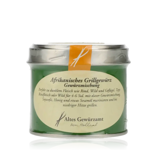 Afrikanisches Grillgewürz in Dose.