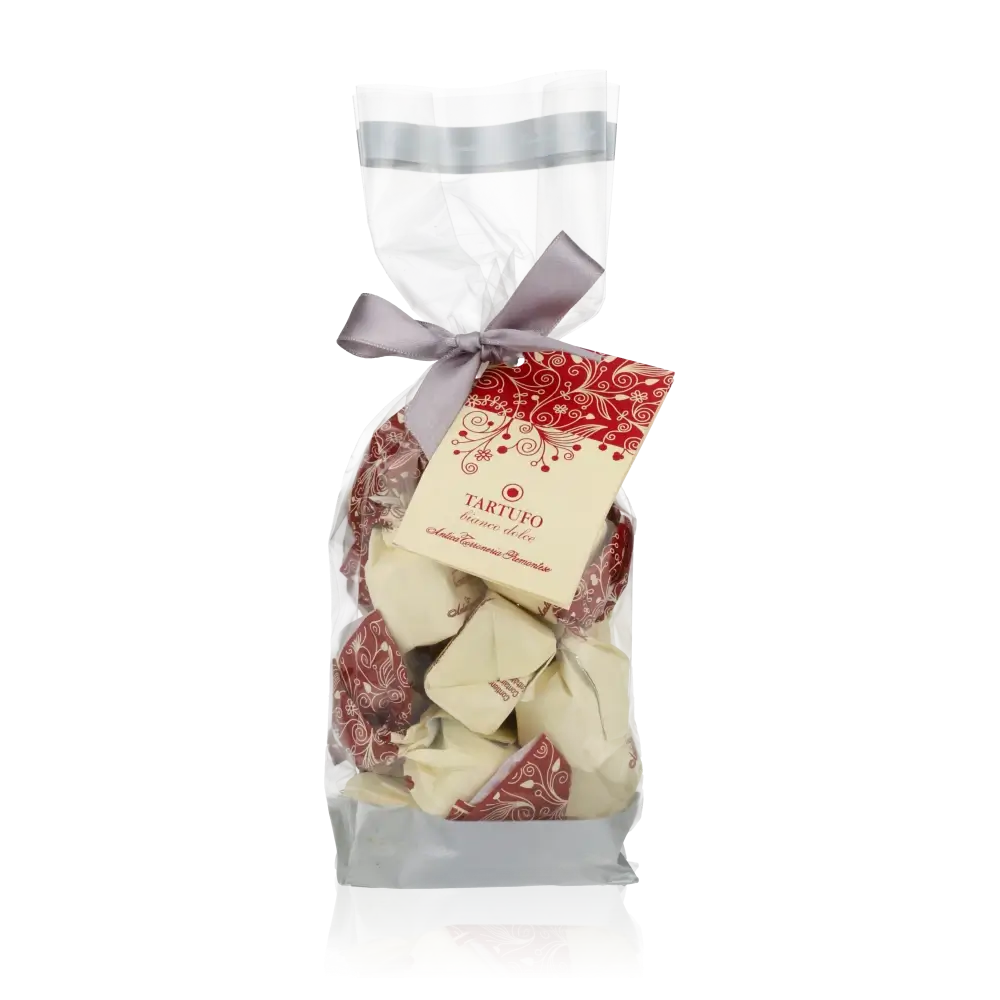 Antica Torroneria Piemontese Tartufi bianchi dolce 200g Beutel.