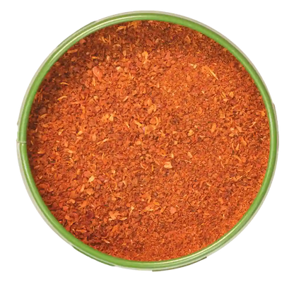 Altes Gewürzamt Blick auf die offene Gewürz-Dose mit Baharat