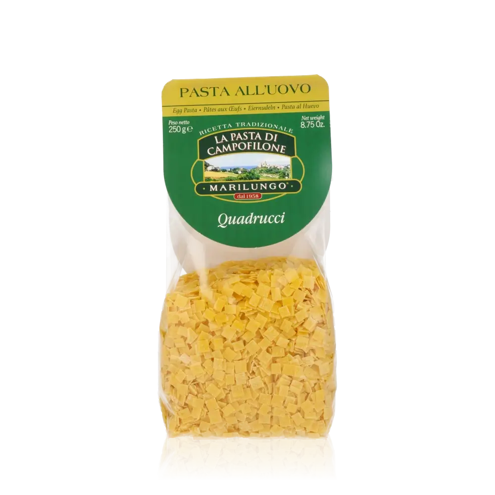 Quadrucci Eiernudeln aus Campofilone