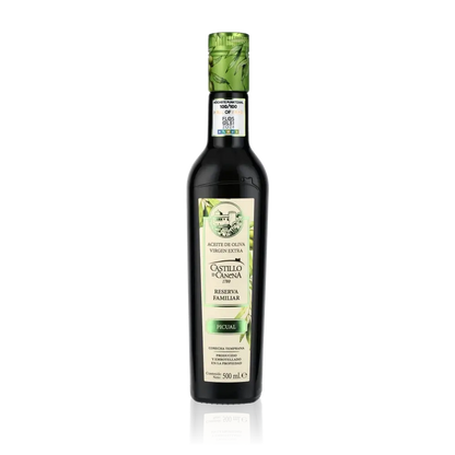 Olivenölflasche Castillo de Canena Picual Reserva Familiar.