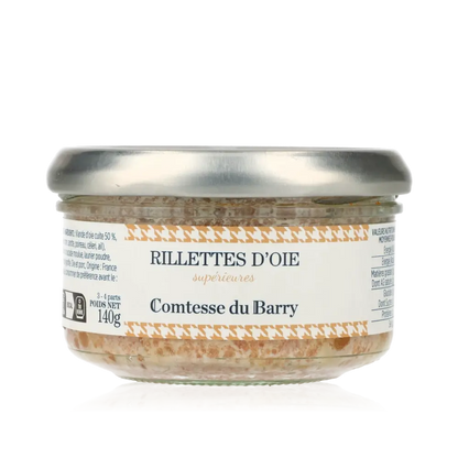Feinkostglas Comtesse du Barry Rillettes d'oie 140g.