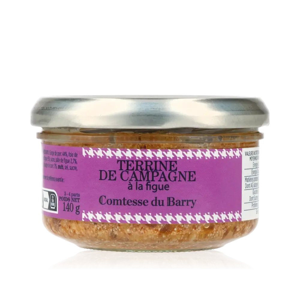 Terrine de Campagne à la Figue, Comtesse du Barry.