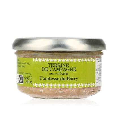 Terrine de Campagne aux noisettes von Comtesse du Barry.