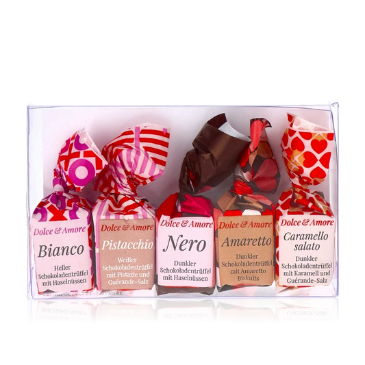 Tartufo Dolce Geschenketui mit 5 Tartufi