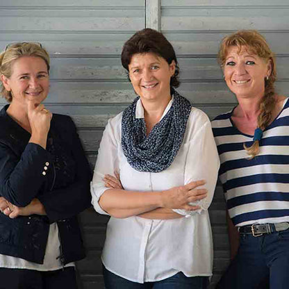 Die Geschwister Berghofer in der Ölmühle.