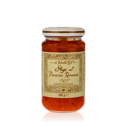 Glas Sugo al Pecorino Romano DOP Tomatensauce.