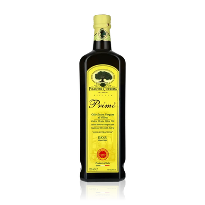 Flasche Frantoi Cutrera Primo DOP Olivenöl 750 ml.
