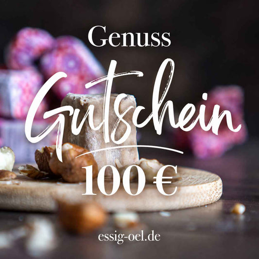 Genuss-Geschenkgutschein im Wert von 100€