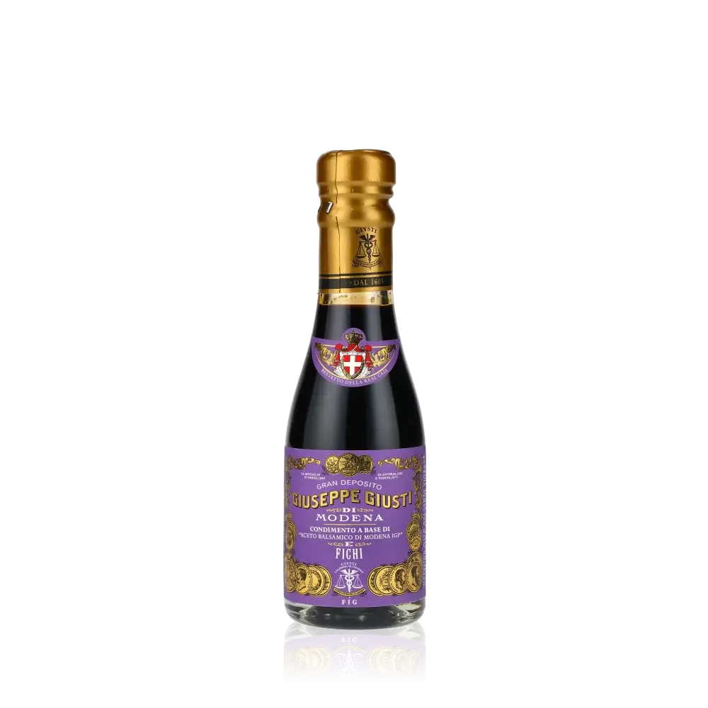 Giuseppe Giusti Balsamessig mit Feige, 100ml Flasche.
