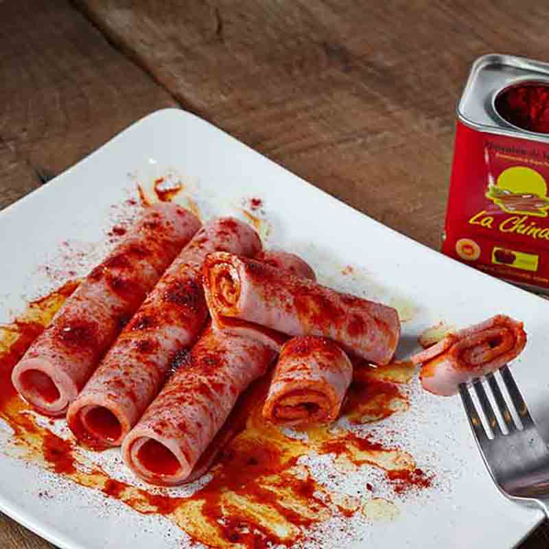 Pimenton de la Vera veredelt Schinken.