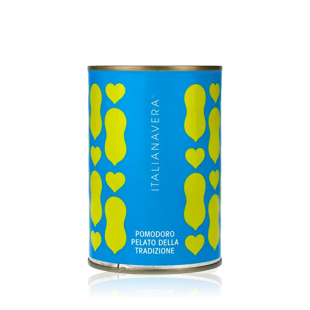 Pomodoro Perlato della tradizione, Ganze geschälte Tomaten, Dose, Italianavera