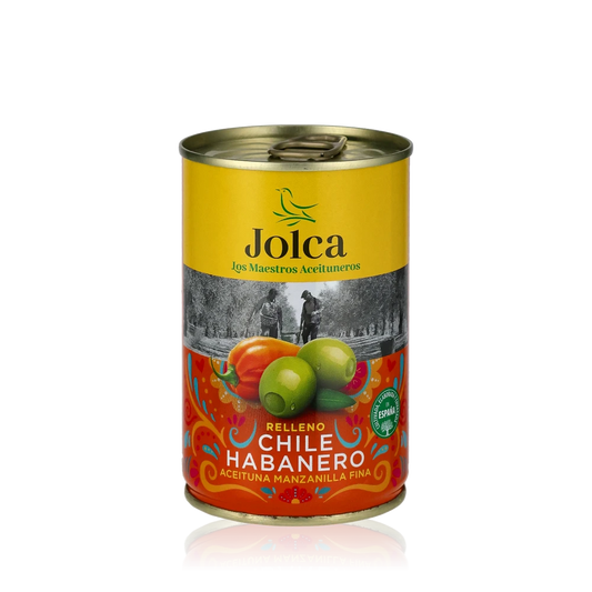 Jolca scharfe Tapas Oliven mit Habanero Chili