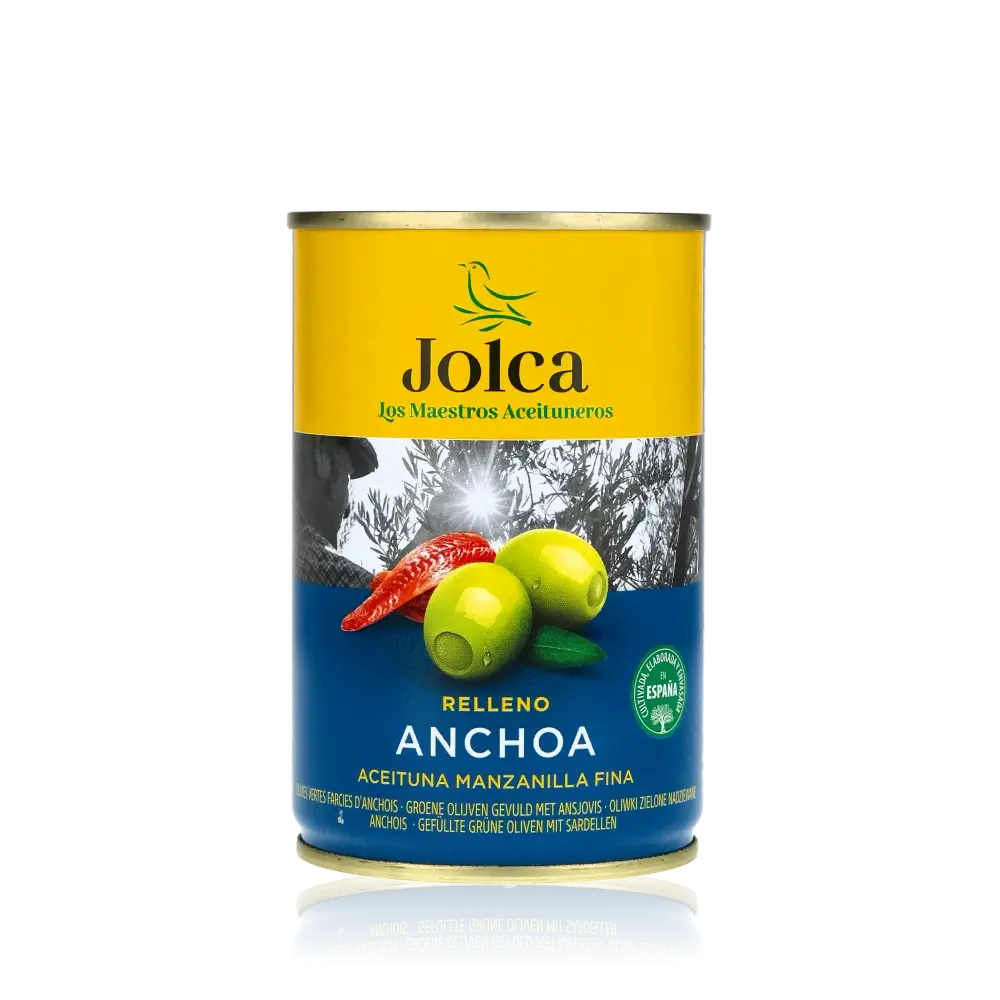 Grüne Oliven mit Sardellen gefüllt von Jolca