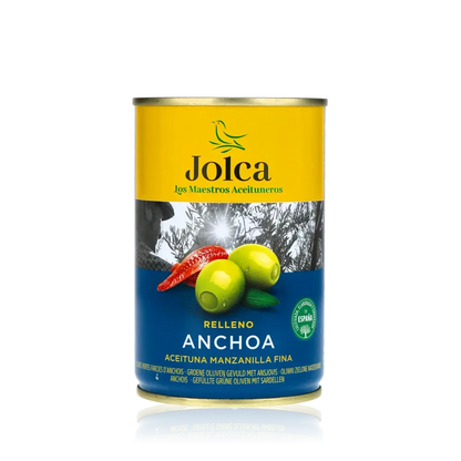 Grüne Oliven mit Sardellen gefüllt von Jolca