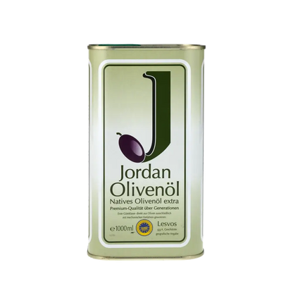 Jordan Olivenöl Dose, natives Olivenöl extra, 1000ml.