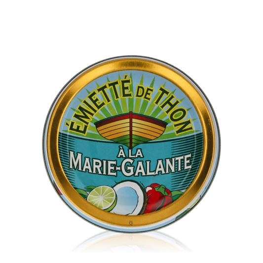 Feinkostdose Émietté de Thon à la Marie-Galante.