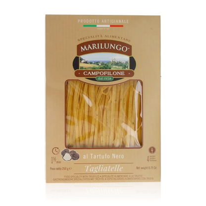 Marilungo Campofilone Tagliatelle mit Trüffel in Verpackung.