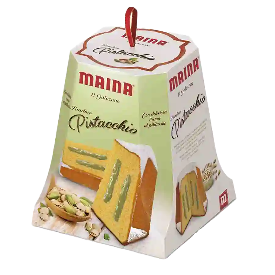 Pandoro mit Pistaziencreme von Maina