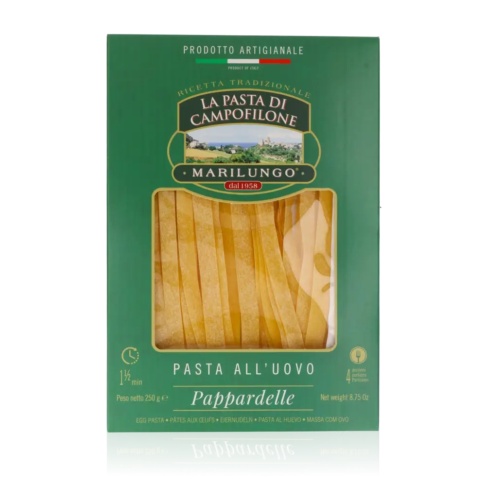 Papardelle Eiernudeln aus Campofilone