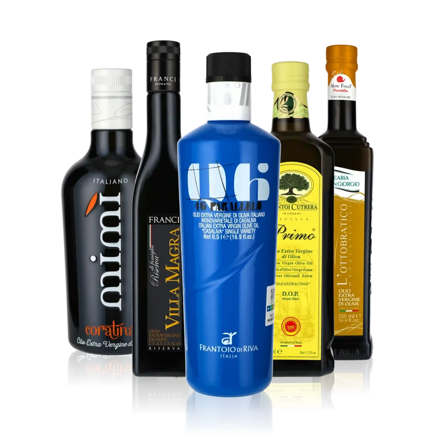 Olivenöl Meisterselektion aus 5 Olivenölen