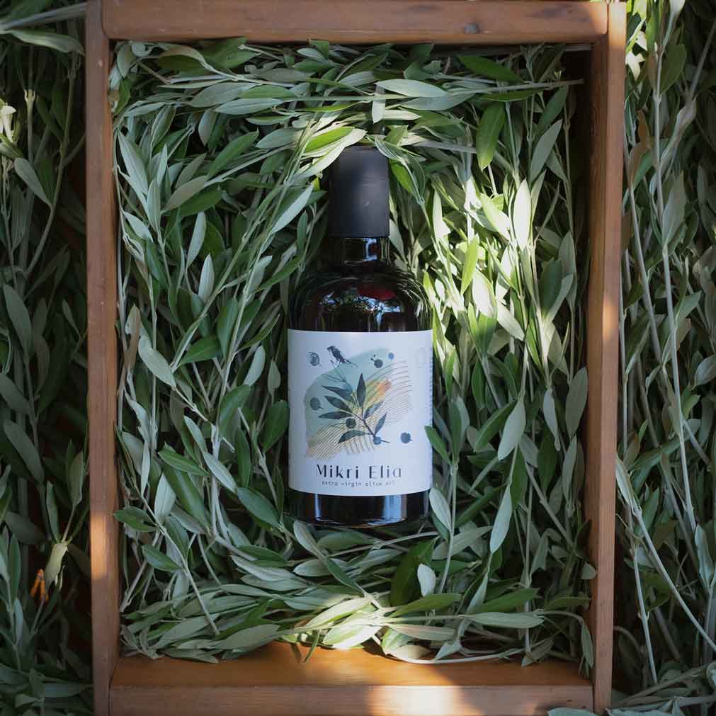 Mikri Elia - Bio-Olivenöl aus Griechenland - Flasche