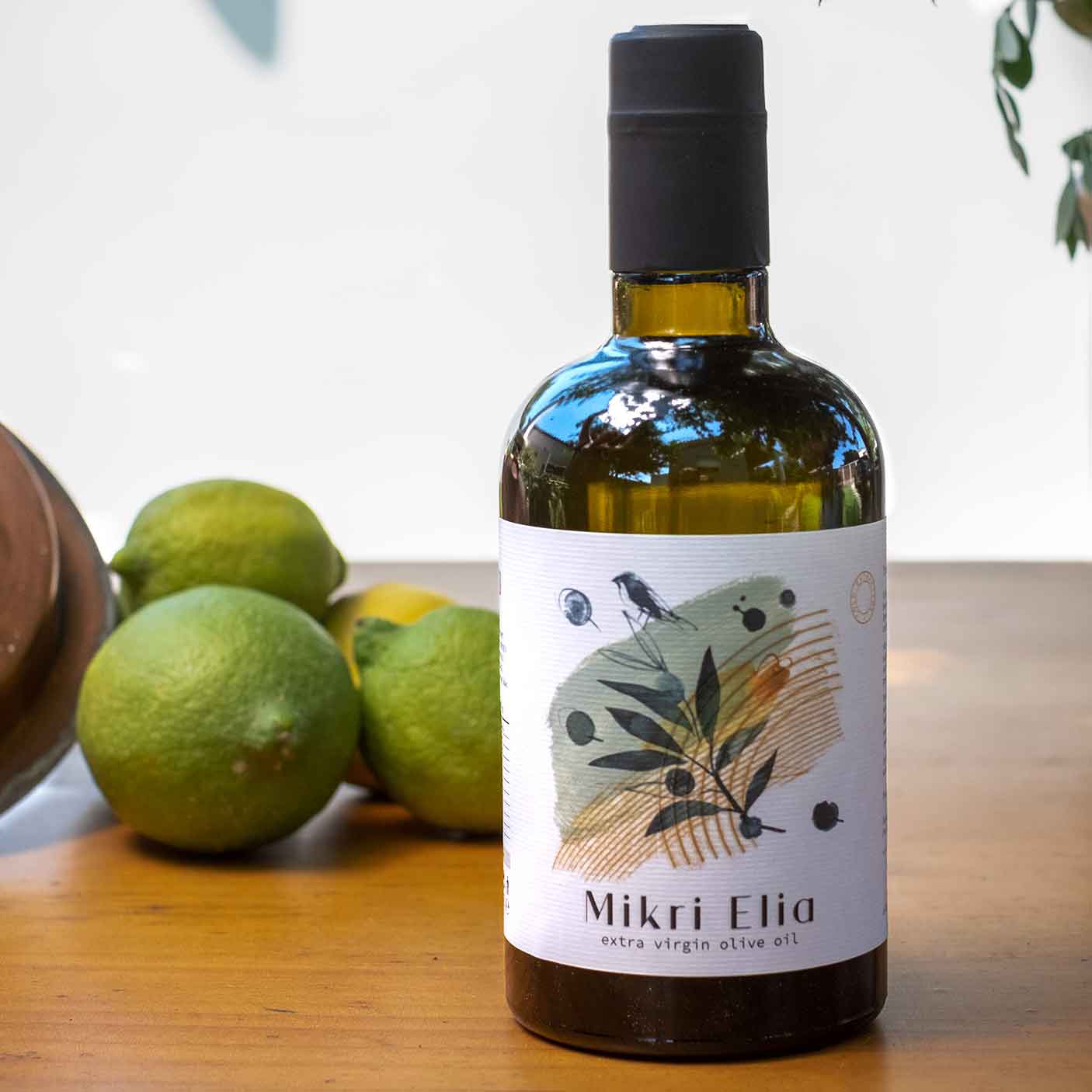 Mikri Elia - Bio-Olivenöl aus Griechenland - Flasche