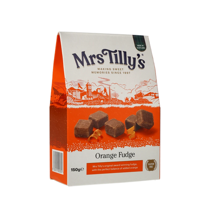 Verpackung von Orange Fudge.