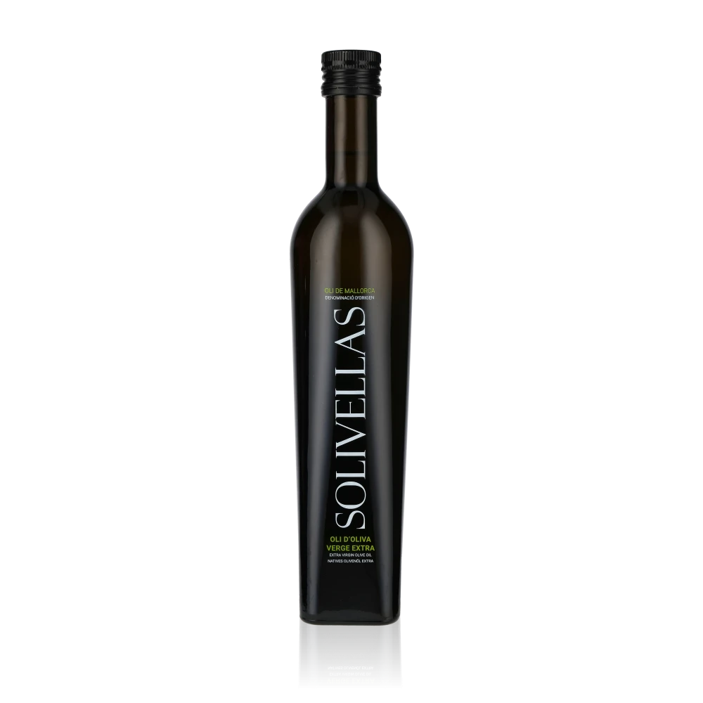 Oli Solivellas Flasche 500 ml Olivenöl aus Mallorca