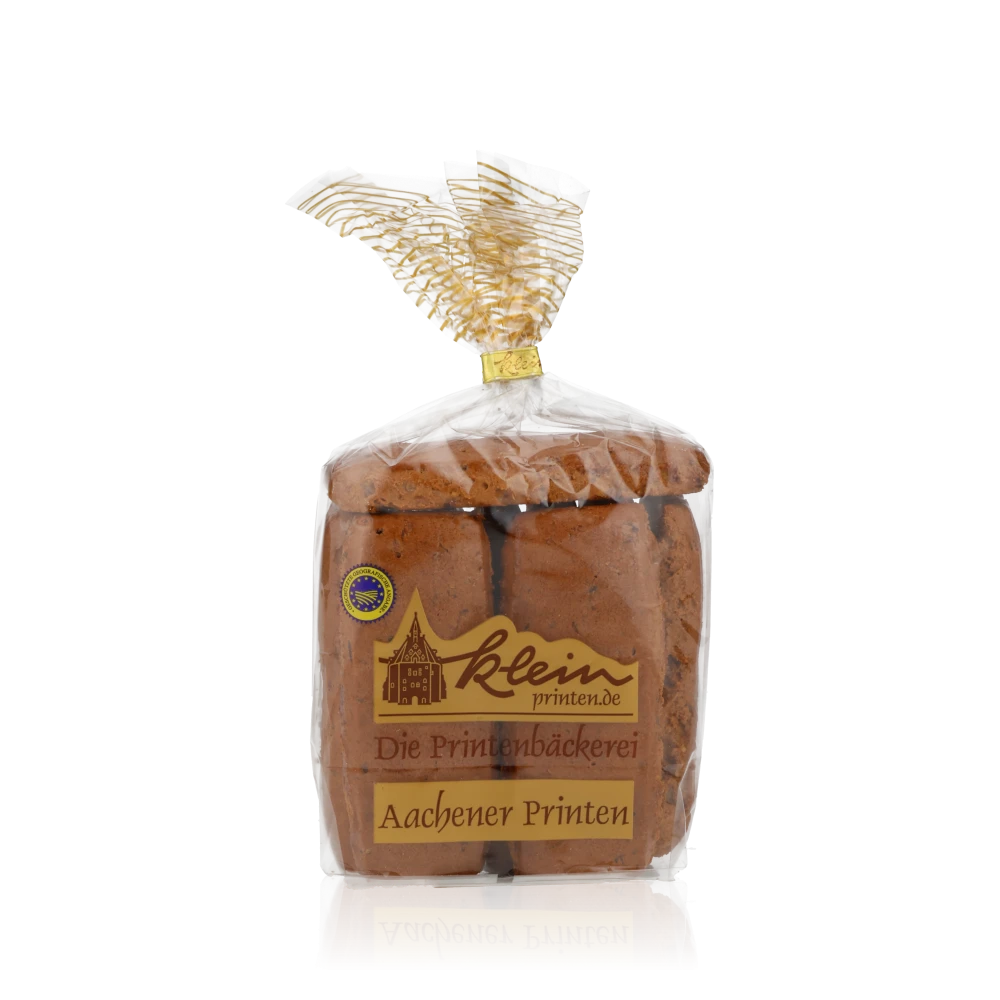 Kräuterschnitt Hartprinten aus der Printenbäckerei Klein im Cellophanbeutel