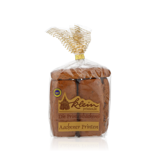 Kräuterschnitt Hartprinten aus der Printenbäckerei Klein im Cellophanbeutel