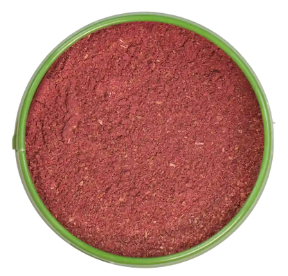 Altes Gewürzamt Blick auf die offene Gewürz-Dose mit Purple Curry