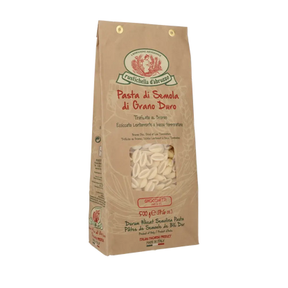 Rustichella d'Abruzzo Gnocchetti Pasta in Verpackung.