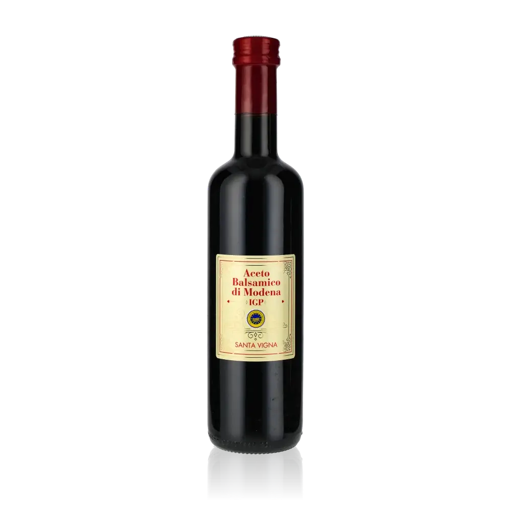 Flasche Aceto Balsamico di Modena von Santa Vigna.