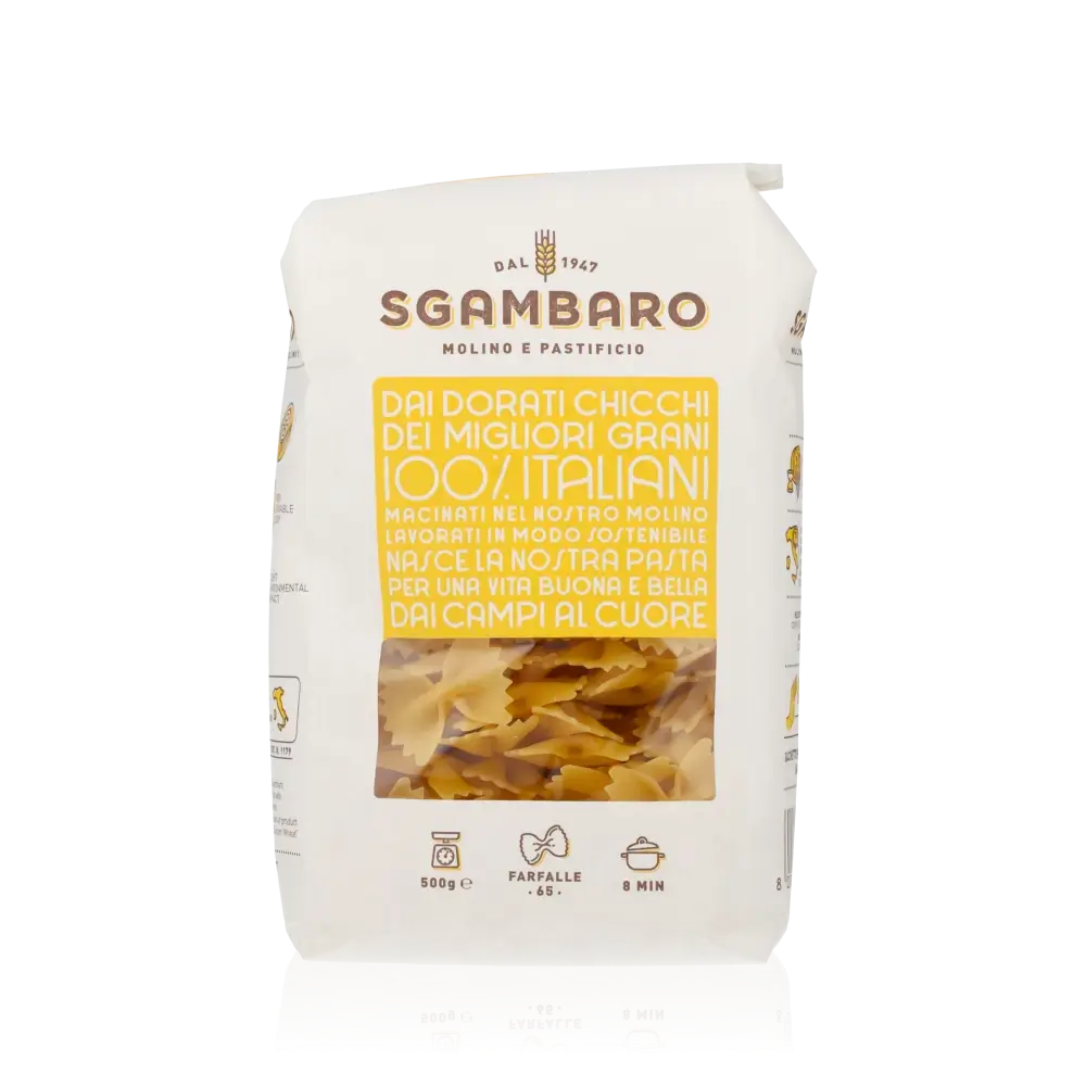 Farfalle No. 65 von Sgambaro;Sgambaro Farfalle mit italienischem Nudelsalat