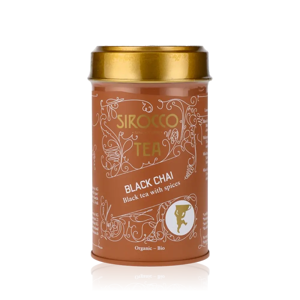 Dose mit Sirocco Black Chai.