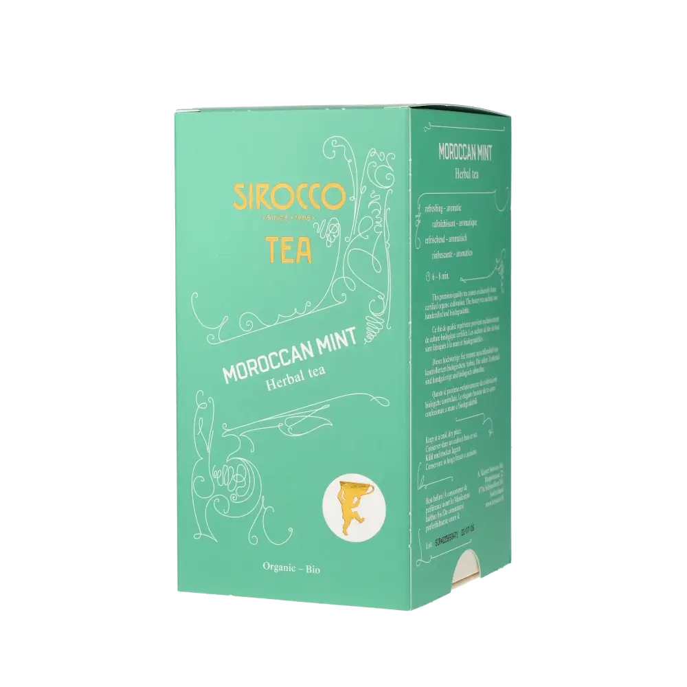 Sirocco BIO Maroccan Mint - Packung;Sirocco BIO Maroccan Mint - 20 Beutel