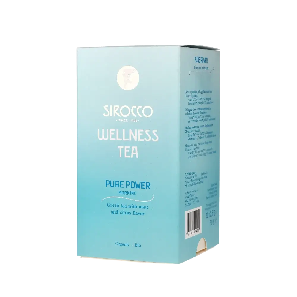 Sirocco Pure Power Wellness Tee im Teebeutel