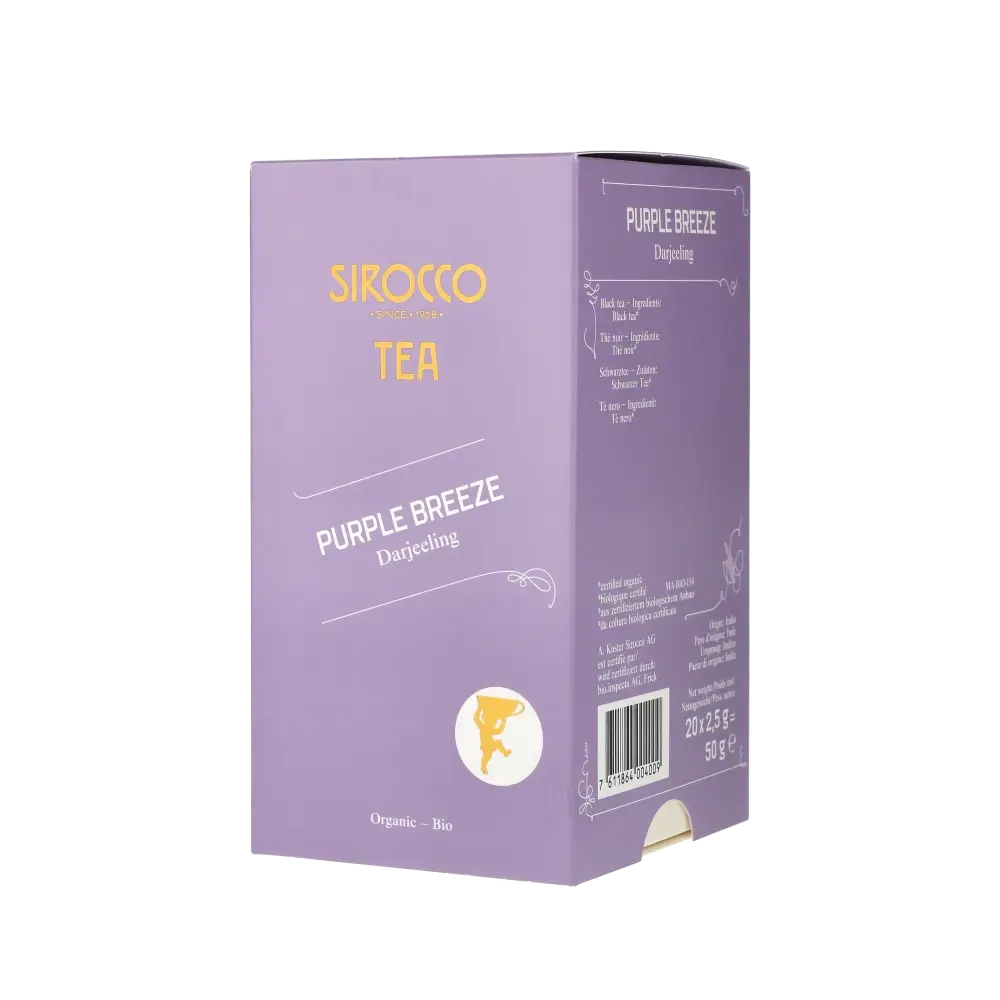 Lila Teepackung "Purple Breeze".