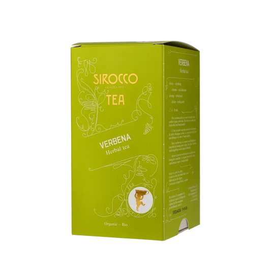 Sirocco Verbena Bio Tee Verpackung, grün, 40g.