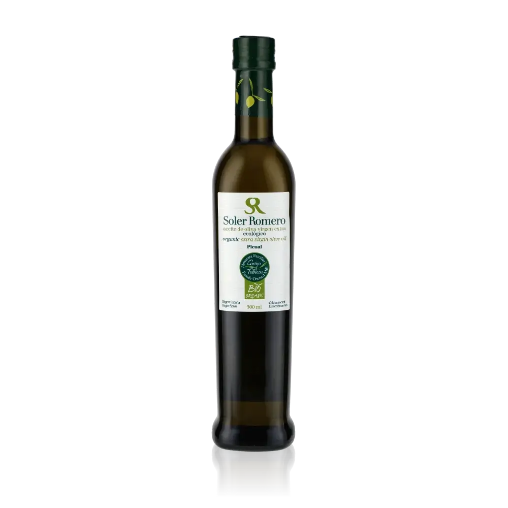 Soler Romero Picual Bio Olivenöl Flasche 500 ml.