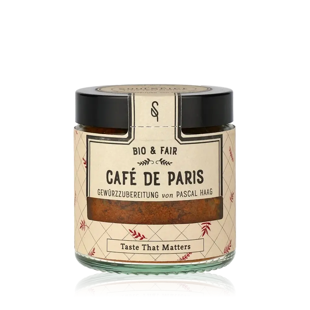 Café de Paris Gewürz von Pascal Haag im Glas.