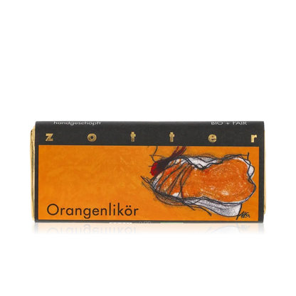 Zotter Orangenlikör Schokolade